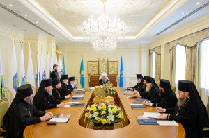 Управляющий Усть-Каменогорской и Семипалатинской епархией принял участие в заседании Синода Митрополичьего округа Русской Православной Церкви в Республике Казахстан