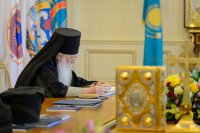 3-Управляющий Усть-Каменогорской и Семипалатинской епархией принял участие в заседании Синода Митрополичьего округа Русской Православной Церкви в Республике Казахстан