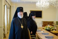 6-Управляющий Усть-Каменогорской и Семипалатинской епархией принял участие в заседании Синода Митрополичьего округа Русской Православной Церкви в Республике Казахстан