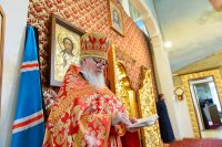 2-Пасхальной Литургией в Никольском соборе Алма-Аты состоялось открытие Года священномученика Пимена, епископа Верненского, в Казахстане