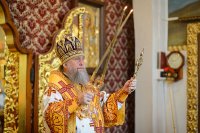 9-Пасхальной Литургией в Никольском соборе Алма-Аты состоялось открытие Года священномученика Пимена, епископа Верненского, в Казахстане