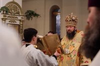 4-Великая вечерня в день Рождества Христова в Андреевском кафедральном соборе