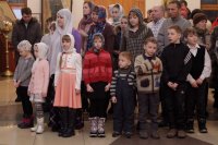 7-Великая вечерня в день Рождества Христова в Андреевском кафедральном соборе