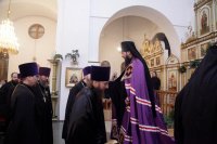 14-Великая вечерня в день Рождества Христова в Андреевском кафедральном соборе