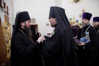 17-Великая вечерня в день Рождества Христова в Андреевском кафедральном соборе