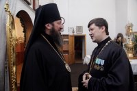 20-Великая вечерня в день Рождества Христова в Андреевском кафедральном соборе