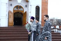 3-Соборное служение Божественной Литургии Преждеосвященных Даров в главном храме Восточного Казахстана