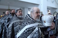 5-Соборное служение Божественной Литургии Преждеосвященных Даров в главном храме Восточного Казахстана
