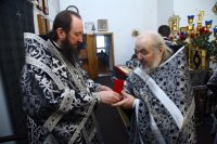 17-Соборное служение Божественной Литургии Преждеосвященных Даров в главном храме Восточного Казахстана