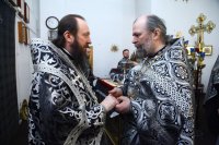 18-Соборное служение Божественной Литургии Преждеосвященных Даров в главном храме Восточного Казахстана