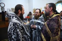 23-Соборное служение Божественной Литургии Преждеосвященных Даров в главном храме Восточного Казахстана
