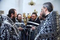 24-Соборное служение Божественной Литургии Преждеосвященных Даров в главном храме Восточного Казахстана