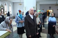 26-Соборное служение Божественной Литургии Преждеосвященных Даров в главном храме Восточного Казахстана