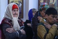 23-Великая Суббота и праздник Благовещения Пресвятой Богородицы в Усть-Каменогорске