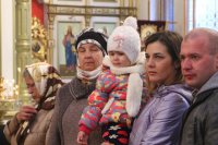 6-Соборное служение великой Пасхальной вечерни в главном храме Восточного Казахстана