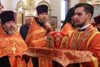 7-Соборное служение великой Пасхальной вечерни в главном храме Восточного Казахстана