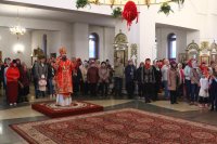 13-Соборное служение великой Пасхальной вечерни в главном храме Восточного Казахстана