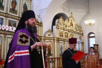 19-Соборное служение великой Пасхальной вечерни в главном храме Восточного Казахстана