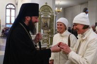 33-Соборное служение великой Пасхальной вечерни в главном храме Восточного Казахстана