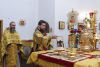 22-В Неделю 6-ю по Пятидесятнице епископ Амфилохий совершил Божественную Литургию в Свято-Андреевском кафедральном соборе города Усть-Каменогорска