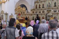 33-В Неделю 6-ю по Пятидесятнице епископ Амфилохий совершил Божественную Литургию в Свято-Андреевском кафедральном соборе города Усть-Каменогорска