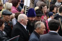 5-Епископ Амфилохий принял участие в праздновании Дня Великой Победы в Усть-Каменогорске