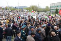 6-Епископ Амфилохий принял участие в праздновании Дня Великой Победы в Усть-Каменогорске
