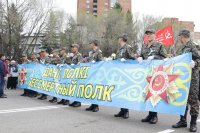 8-Епископ Амфилохий принял участие в праздновании Дня Великой Победы в Усть-Каменогорске