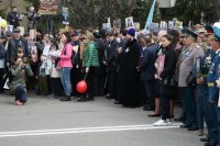 14-Епископ Амфилохий принял участие в праздновании Дня Великой Победы в Усть-Каменогорске