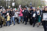 16-Епископ Амфилохий принял участие в праздновании Дня Великой Победы в Усть-Каменогорске