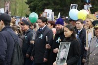 17-Епископ Амфилохий принял участие в праздновании Дня Великой Победы в Усть-Каменогорске