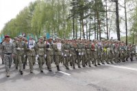 19-Епископ Амфилохий принял участие в праздновании Дня Великой Победы в Усть-Каменогорске