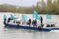 22-Епископ Амфилохий принял участие в праздновании Дня Великой Победы в Усть-Каменогорске