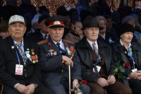 28-Епископ Амфилохий принял участие в праздновании Дня Великой Победы в Усть-Каменогорске