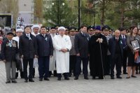 30-Епископ Амфилохий принял участие в праздновании Дня Великой Победы в Усть-Каменогорске