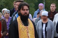 7-Епископ Амфилохий освятил место для строительства нового храма в городе Зыряновске