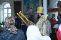 7-Архипастырский визит в город Зыряновск. Божественная Литургия в Свято-Даниловском храме
