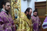 6-Служение епископа Амфилохия в канун Крестопоклонной недели Великого поста
