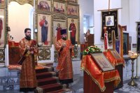 7-Светлый вторник. Божественная Литургия в Зиновьевском храме Усть-Каменогорска