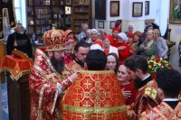 25-Светлый вторник. Божественная Литургия в Зиновьевском храме Усть-Каменогорска