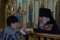 1-Божественная Литургия в Неделю всех русских святых