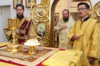 21-Божественная Литургия в Неделю всех русских святых