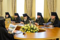 3-Управляющий Усть-Каменогорской епархией принял участие в первом в 2018 году заседании Синода Митрополичьего округа Русской Православной Церкви в Республике Казахстан