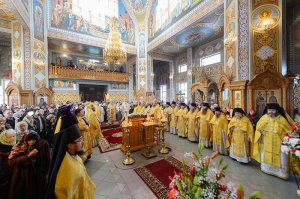 Епископ Амфилохий принял участие в празднованиях в честь мученицы Агафии Панормской - небесной  заступницы от стихийных бедствий - в Алма-Ате