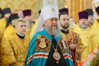 1-Епископ Амфилохий принял участие в празднованиях в честь мученицы Агафии Панормской - небесной  заступницы от стихийных бедствий - в Алма-Ате