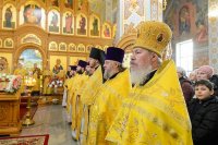 5-Епископ Амфилохий принял участие в празднованиях в честь мученицы Агафии Панормской - небесной  заступницы от стихийных бедствий - в Алма-Ате