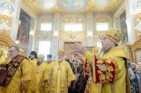 9-Епископ Амфилохий принял участие в празднованиях в честь мученицы Агафии Панормской - небесной  заступницы от стихийных бедствий - в Алма-Ате