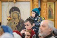 11-Епископ Амфилохий принял участие в празднованиях в честь мученицы Агафии Панормской - небесной  заступницы от стихийных бедствий - в Алма-Ате