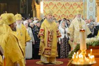 15-Епископ Амфилохий принял участие в празднованиях в честь мученицы Агафии Панормской - небесной  заступницы от стихийных бедствий - в Алма-Ате
