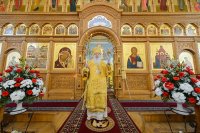 20-Епископ Амфилохий принял участие в празднованиях в честь мученицы Агафии Панормской - небесной  заступницы от стихийных бедствий - в Алма-Ате